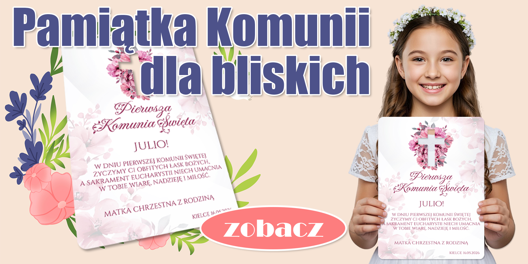 Pamiątki komunijne – wyjątkowy prezent na całe życie